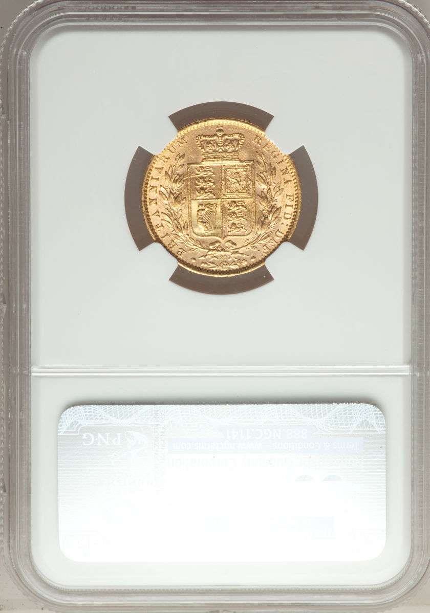 グレートブリテン ソブリン金貨 Victoria gold Sovereign 1864 MS62 グレートブリテン ソブリン金貨 Victoria gold Sovereign 1864 MS62