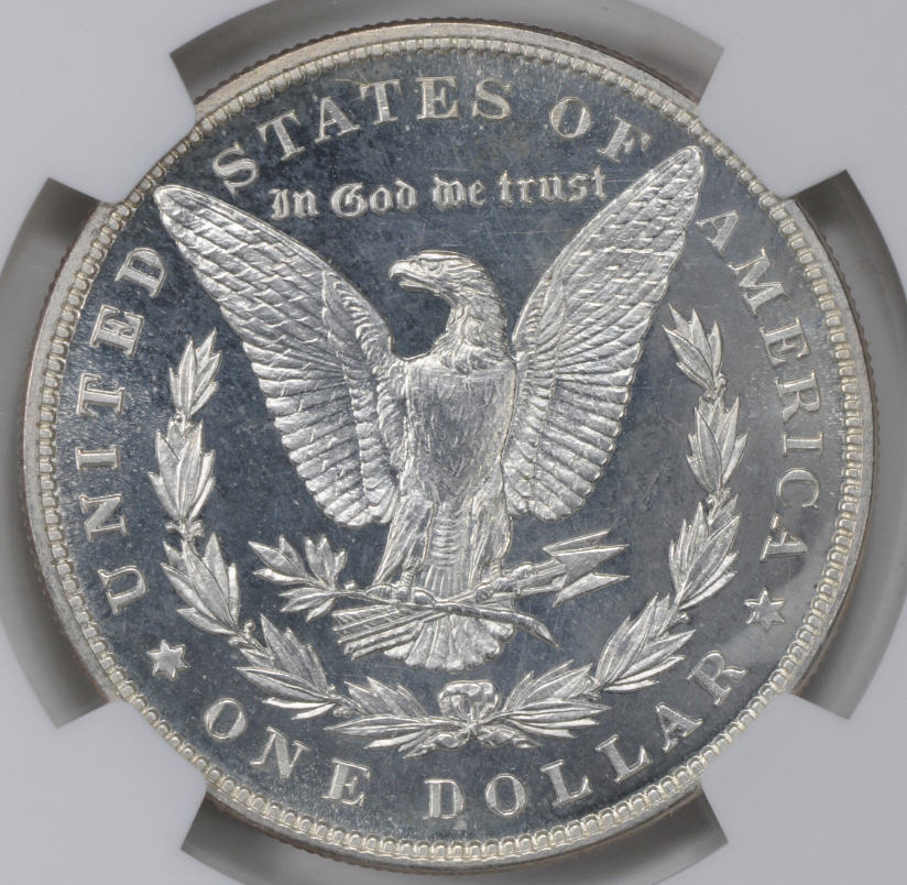 アンティークコイン アメリカ 1ドル モルガン銀貨1897 ＄1 NGC