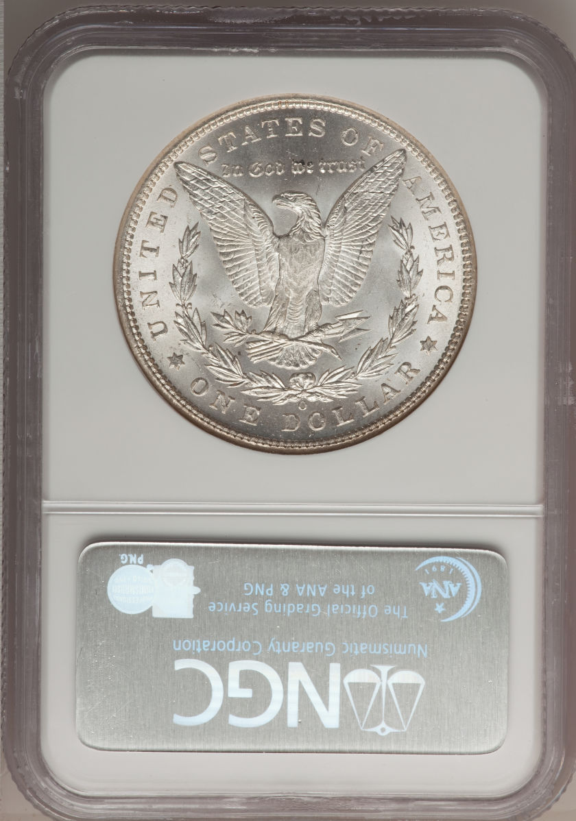 アメリカ　モルガンダラー銀貨1899 MS-61 PCGS 1899-O モルガン銀貨 $1 PCGS MS63 アメリカ モルガンダラー銀貨