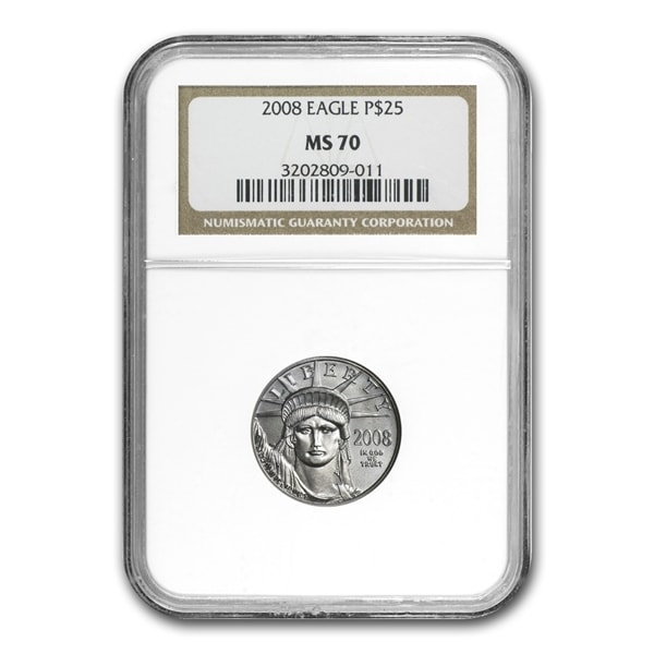 2008 4-Coin プラチナイーグルPlatinum Eagle Set MS-70 NGC(4枚セット)