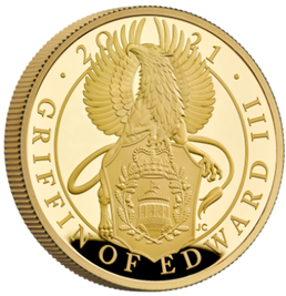 2021年 イギリス クイーンズビースト グリフィン PF70UC FR 2021年 イギリス クイーンズビースト グリフィン PF70UC FR 2021