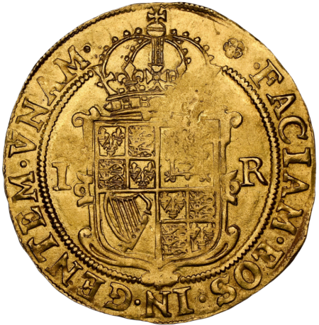 【動画あり】グレートブリテン 1605-06年 ジェームズ1世 ゴールド・ユナイト金貨 NGC-MS62