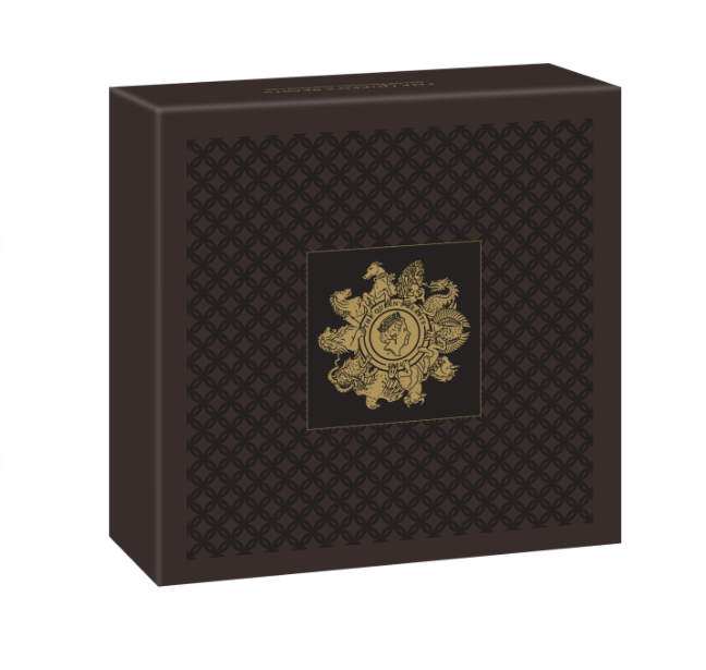 グレートブリテン クイーンズビースト2021年10ビーストコンプリート500ポンド金貨箱付き2