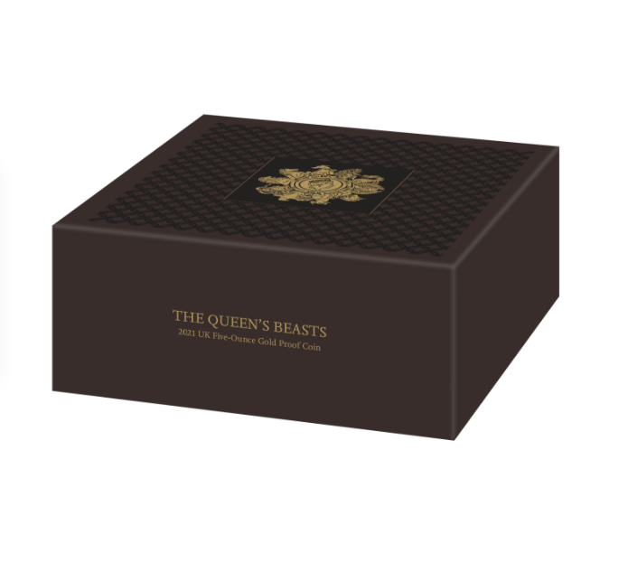グレートブリテン クイーンズビースト2021年10ビーストコンプリート500ポンド金貨箱付き2