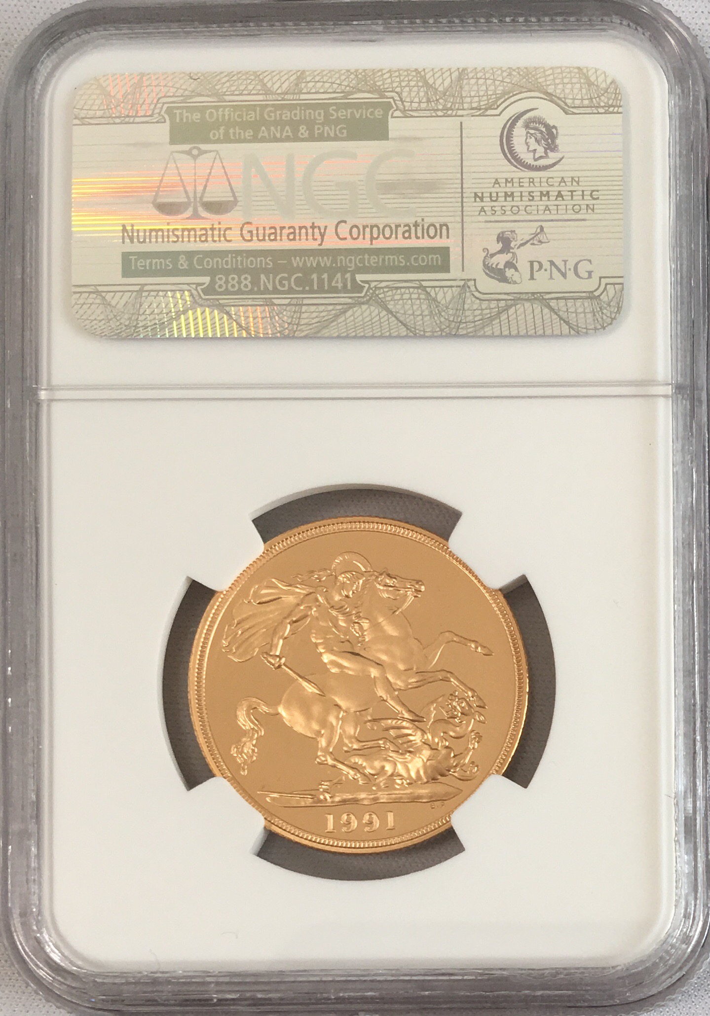 PF69]ソブリン金貨 1ポンド