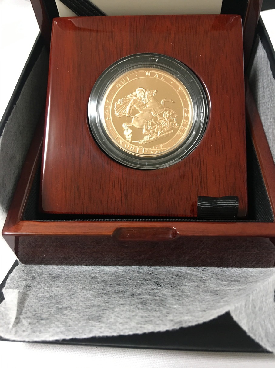 グレートブリテン2017年エリザベスII世 200周年記念5ポンド金貨 オリジナル箱付き | イギリスモダン 金貨・銀貨,5ポンド（5ソブリン） |  | アンティークコイン金貨専門のゴールドコイン,