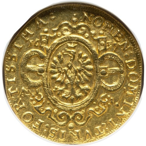 アンティークコイン ドイツ 自由都市フランクフルト 1639年 1ダカット