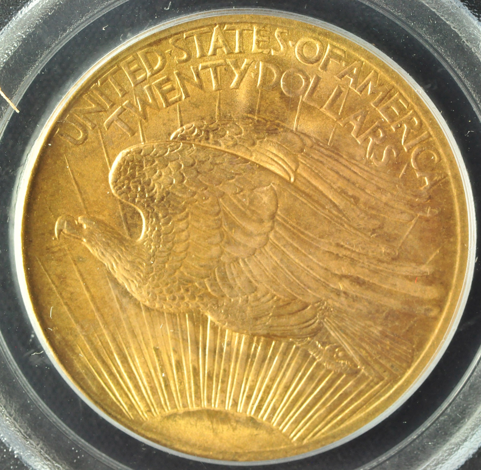 アンティークコイン アメリカ 20ドル金貨セントゴーデンズ 1908 NO