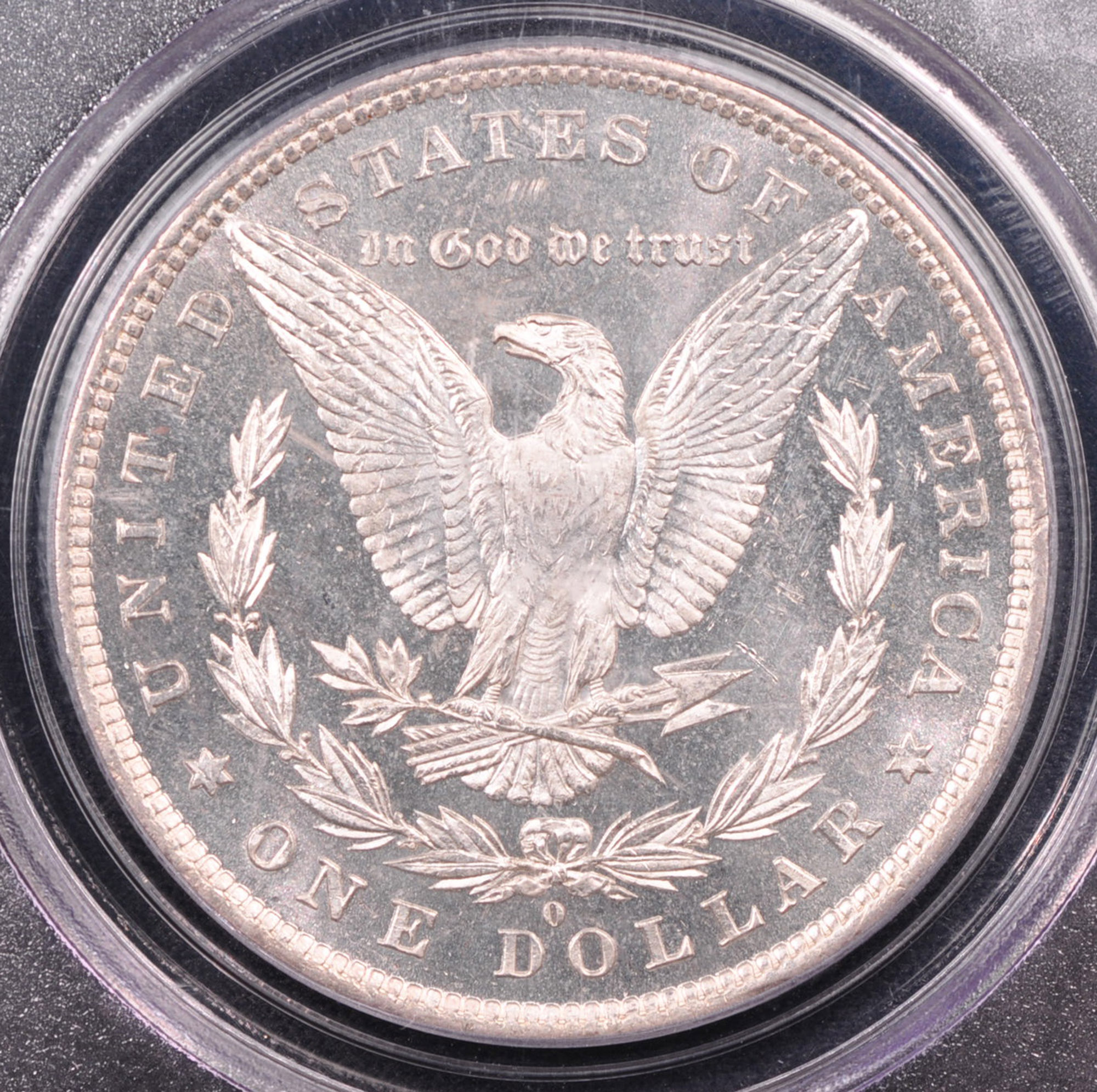 アンティークコイン アメリカ 1ドル モルガン銀貨1881-O ＄1 PCGS MS65
