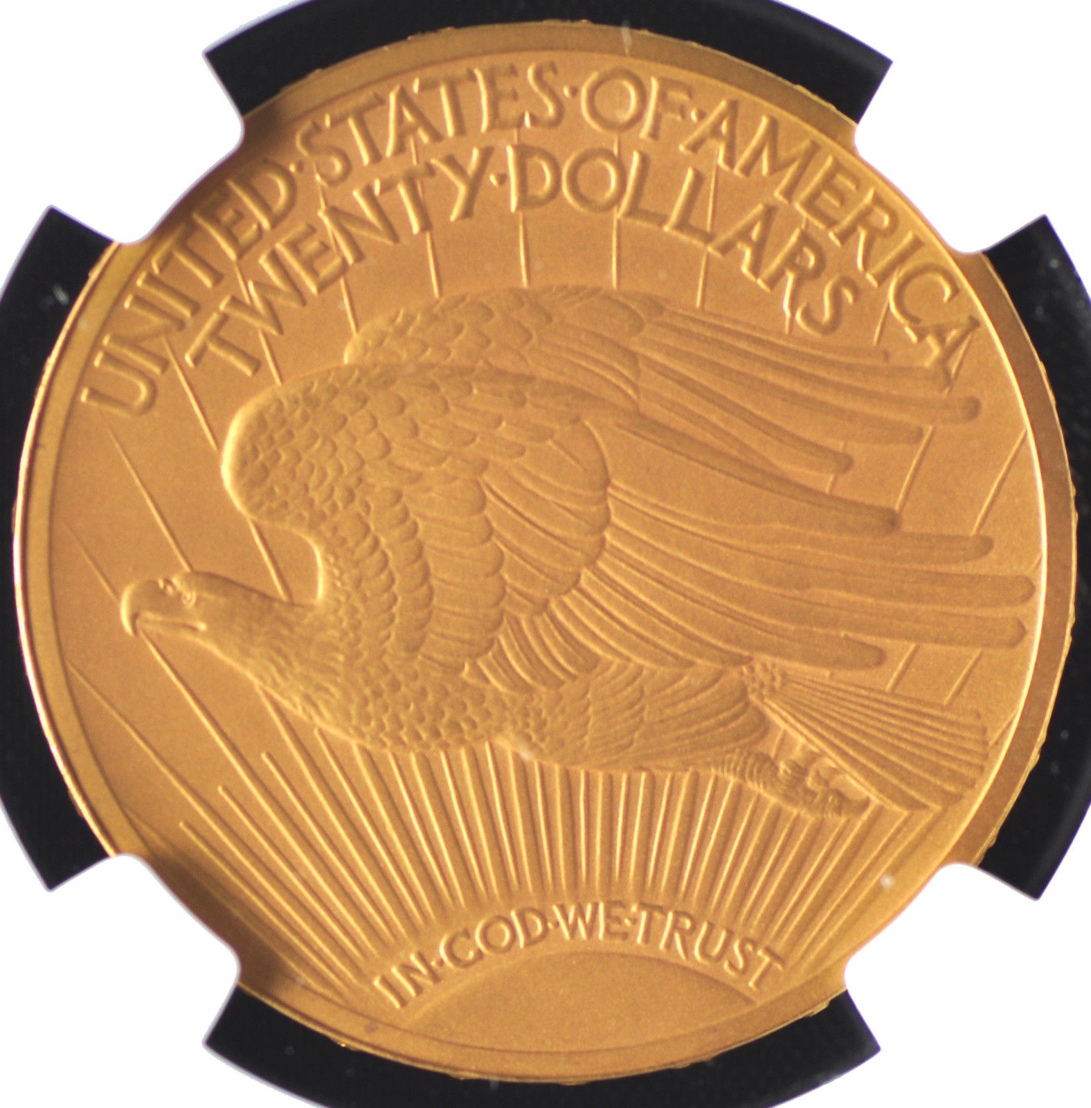 ☆評価額70万円以上 20ドル金貨 セントゴーデンス 1914-D PCGS MS65