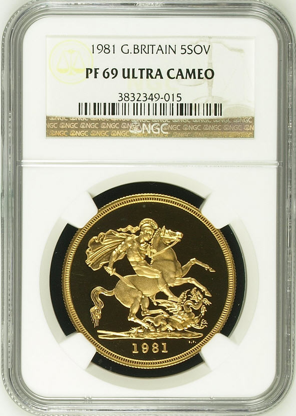 [PF69]ソブリン金貨　1ポンド PF69]ソブリン金貨 1ポンド