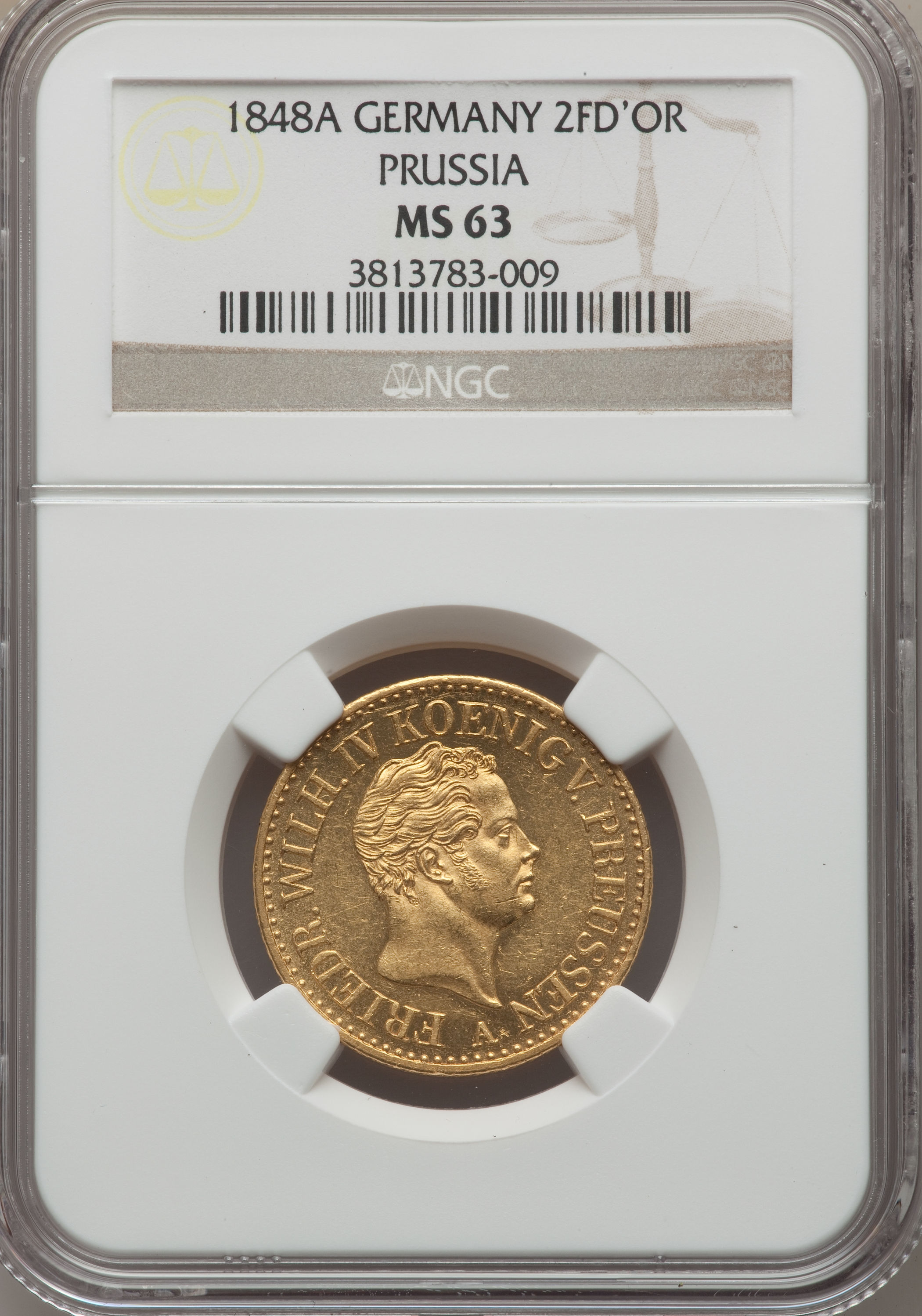 動画あり】アンティークコイン ドイツ金貨 Prussia. Friedrich Wilhelm 