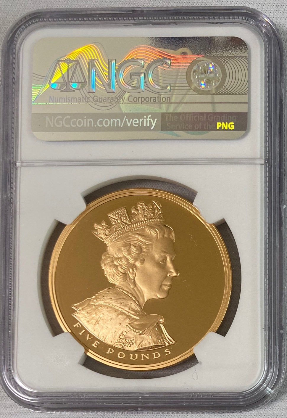 グレートブリテン2002年エリザベスII世ゴールデンジュビリーヘッド5ポンドプルーフ金貨NGC-PF70UCAM箱付き | イギリスモダン金貨・銀貨  | | アンティークコイン金貨専門のゴールドコイン,