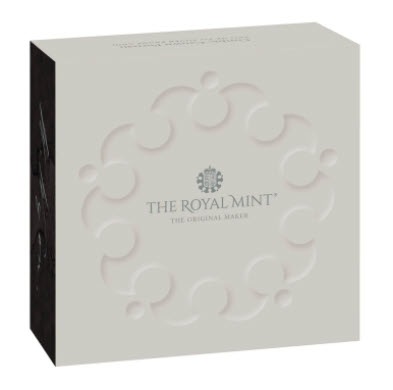 グレートブリテン2021年ニューゴシッククラウンポートレイト2オンス5