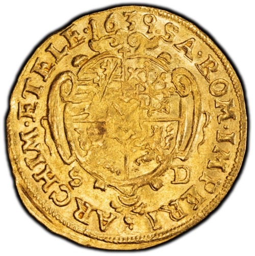 アンティークコイン ドイツ 自由都市ザクセン 1639年 ヨハン・ゲオルク