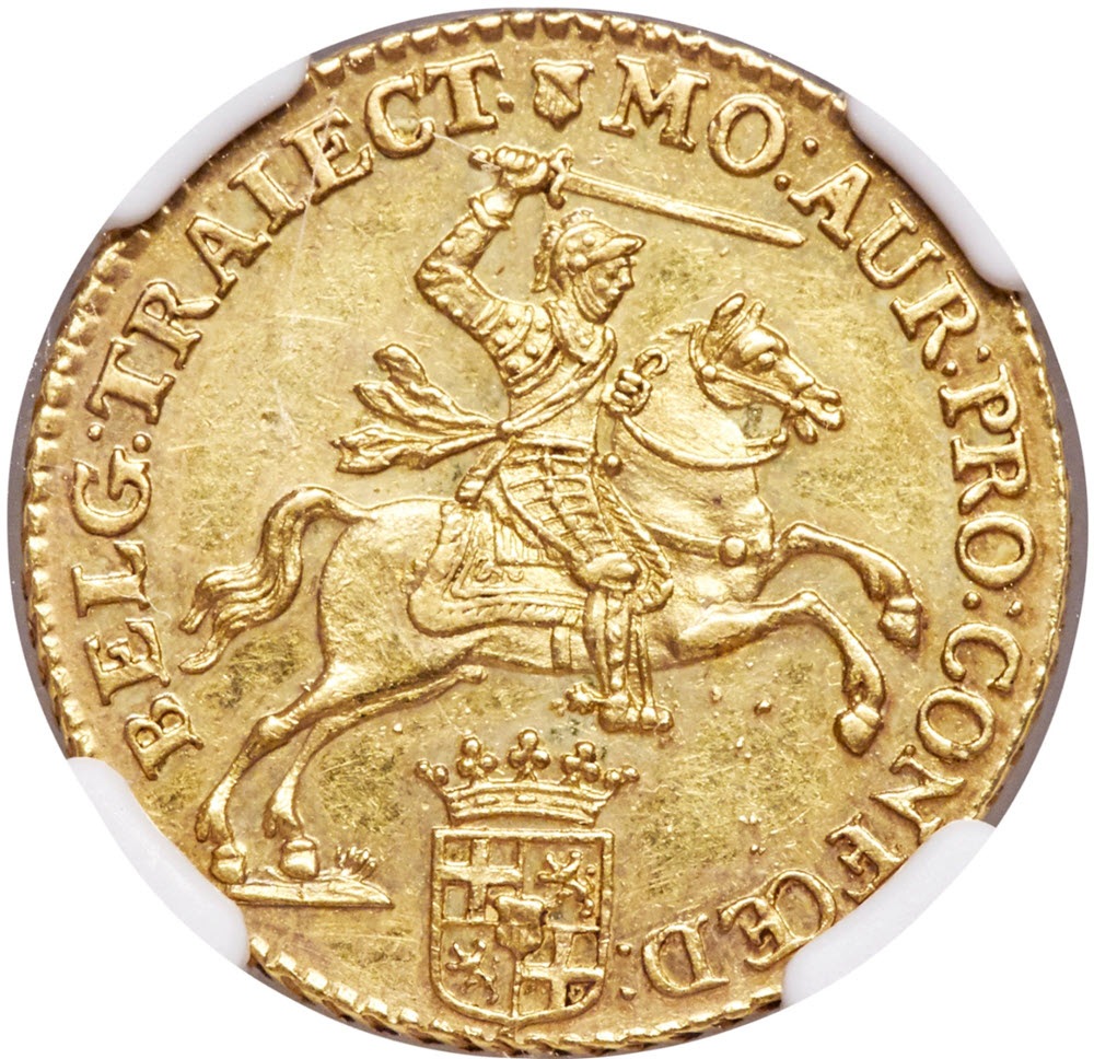 動画あり】オランダ ユトレヒト 7ギルダー 1760 MS61 NGC