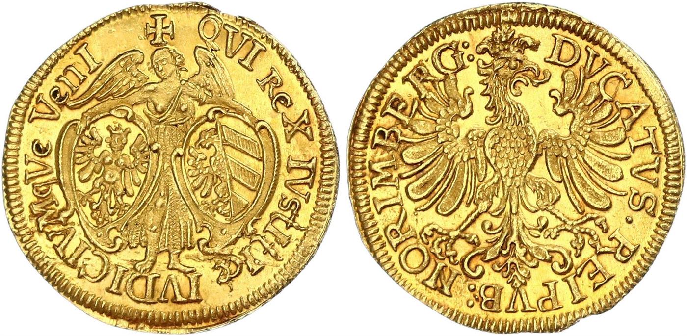 ドイツ ニュルンベルク 1648ダカット金貨PCGS-MS65+ | 生産国