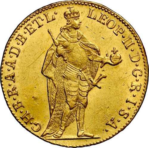 アンティークコイン ハンガリー 1792年 レオポルト2世 1ダカット金貨 アンティークコイン ハンガリー 1792年 レオポルト2世 1ダカット金貨
