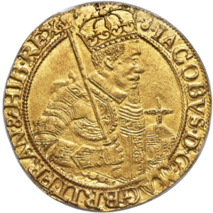 グレートブリテン 1609-25年 ジェームズ6世(1世) ゴールド・ユナイト