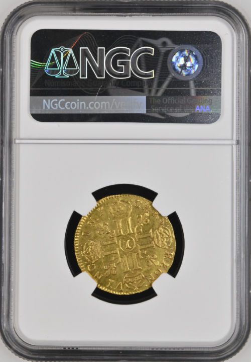 【レア度3-R3】フランス 1653-I年 ルイ14世 1ルイドール金貨 NGC-MS61
