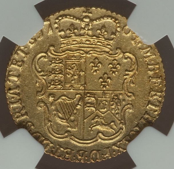 イギリス ハーフギニー金貨 Great Britain: George III gold Half