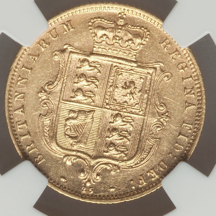 動画あり】イギリス 1/2ソブリン金貨 Great Britain: Victoria