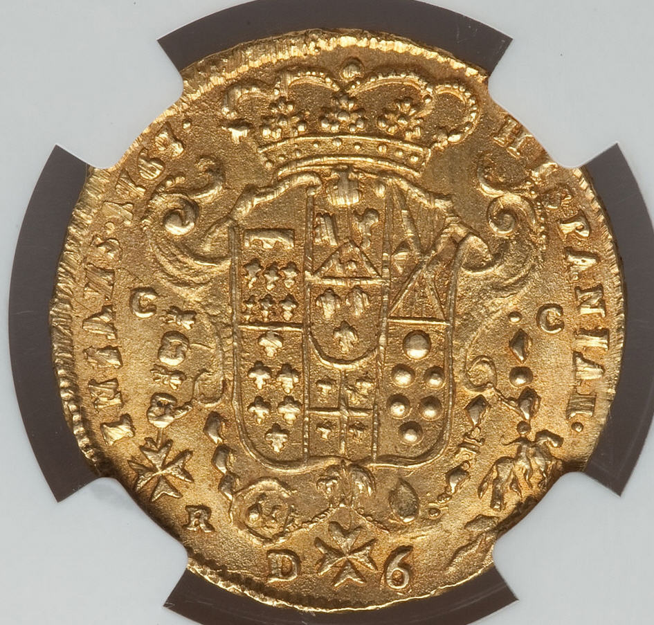 動画あり】イタリア 6ドゥカティ金貨Naples & Sicily. Ferdinand