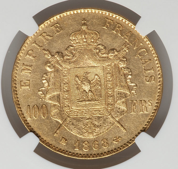 動画あり】アンティークコイン フランス金貨 エンペラー ナポレオン