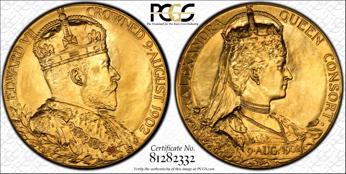 動画あり】【トップグレード残存1枚】 グレートブリテン エドワード7世