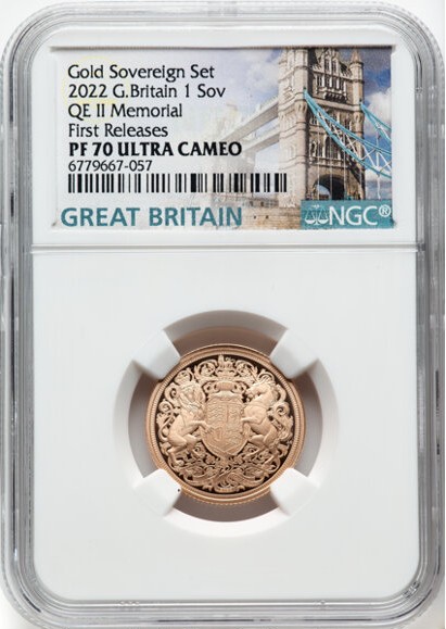 ファーストリリース】グレートブリテン 2022年 エリザベス2世追悼 1