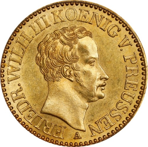 アンティークコイン プロイセン 1840-A年 フリードリヒ・ヴィルヘルム3