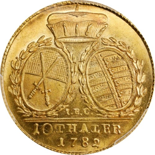アンティークコイン ザクセン選帝侯国 1782-IEC年 フリードリヒ