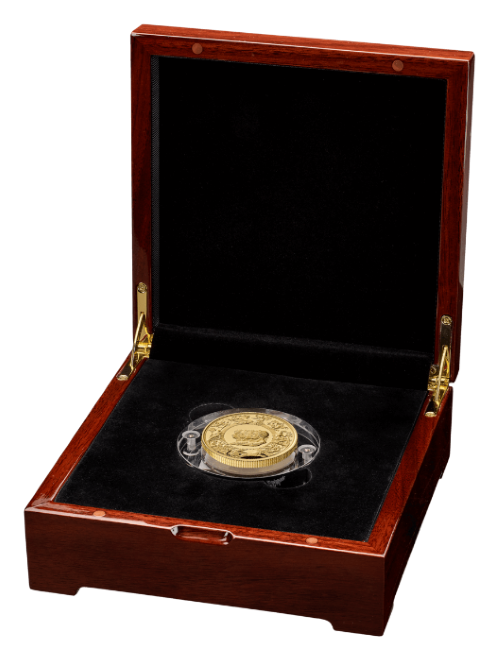 【動画あり】【The Great Engravers Collection】グレートブリテン 2024年 チャールズ三世 ウォータールー(ワーテルロー)メダル Allied Leaders 2オンス 200ポンド プルーフ金貨NGCPF70UCAM箱付き