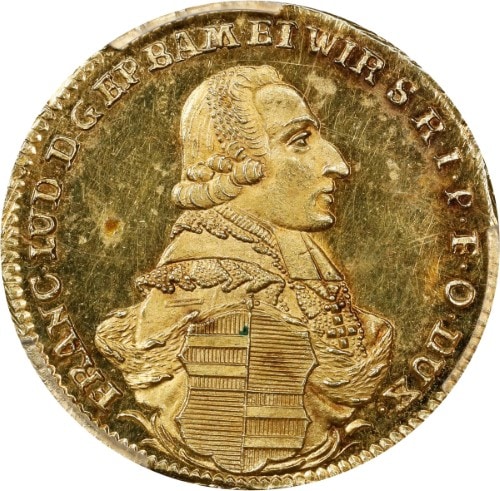 アンティークコイン 神聖ローマ帝国 ヴュルツブルク司教領 1779年