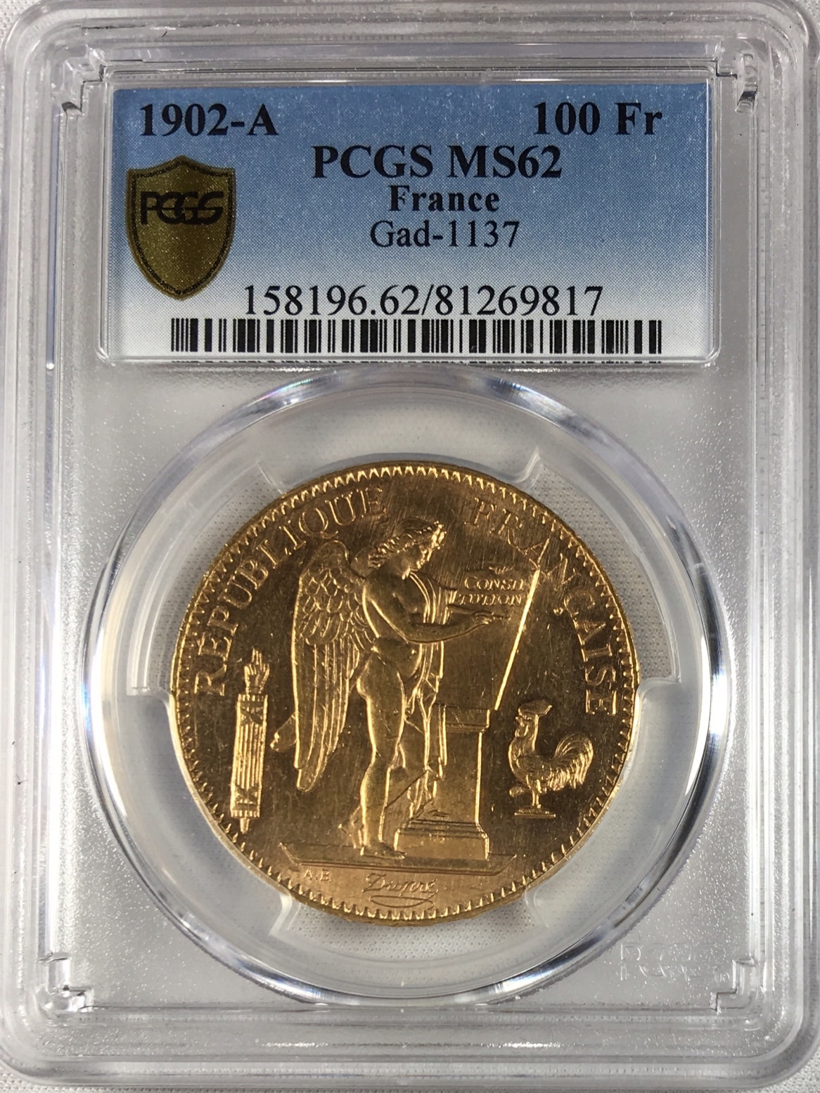 PCGS】1968年 フランス 10フラン銀貨 未使用 2025年最新】Yahoo