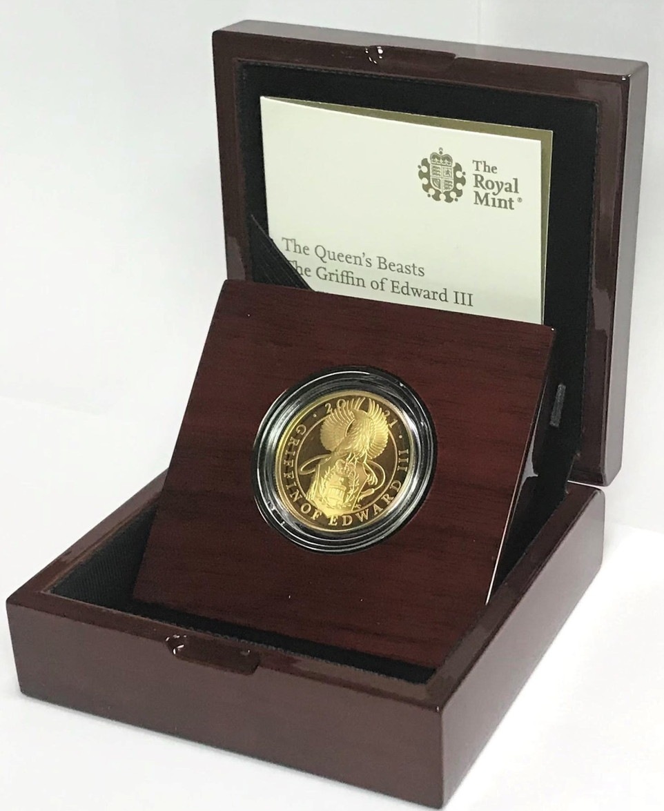グレートブリテン-クイーンズビースト-エドワード3世のグリフィン2021