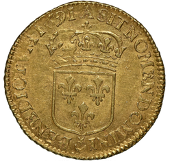フランス 1691-A年 ルイ14世 1ルイドール金貨 NGC-MS62 | アメリカ