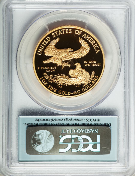 【動画あり】50ドル金貨ゴールドイーグル2013-W-GOLD EAGLE-$50-PCGS-PR70-DCAMファーストストライク完全未使用