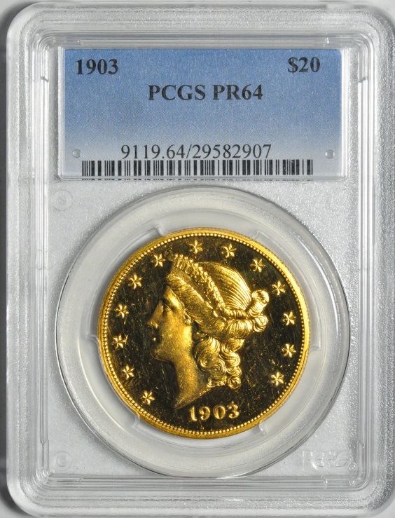 動画あり】アンティークコイン アメリカ 20ドル金貨リバティヘッド1903 ＄20 Liberty Head Double Eagle PCGS  PR64 | アンティークコイン アメリカ【20ドル】金貨,20ドル金貨リバティヘッド G$20 | | アンティークコイン金貨専門のゴールドコイン,