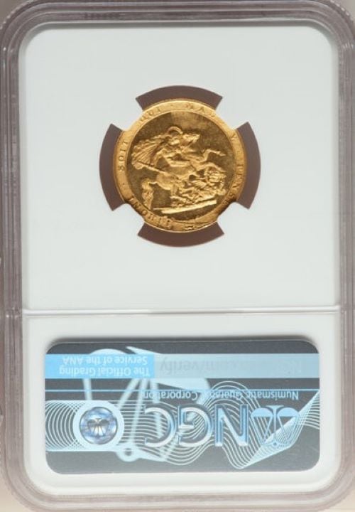 グレートブリテン ジョージ3世 1820年 ソブリン プルーフ金貨 NGC-MS62PL