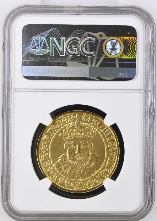 【トライアル・ピース】NGC鑑定 モダンコイン 2023年 グレートブリテン ヘンリー8世 100ポンド プルーフ金貨 PF70 UCAM 箱付き