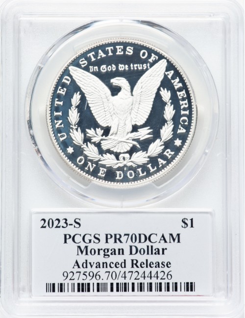 ★最高鑑定 PCGS PR70 DCAM モルガンダラー 2023 銀貨 ☆最高鑑定 PCGS PR70 DCAM モルガンダラー 2023 銀貨 ☆最高鑑定 PCGS