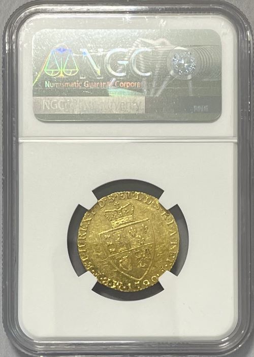 グレートブリテン 1790年 ジョージ3世 1ギニー金貨 NGC-AU55