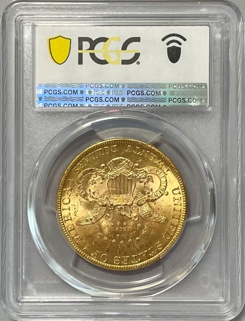 【資産防衛】アンティークコイン アメリカ 20ドル金貨 リバティヘッド1894-S $20 PCGS-MS61 48305010