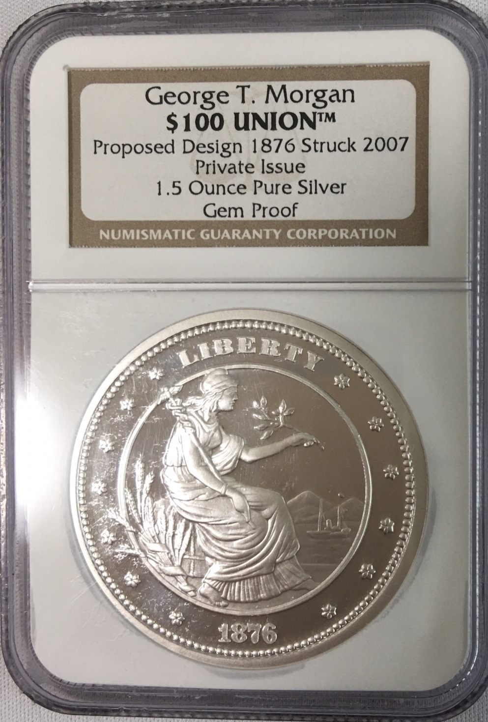 コイン投資スタートパック2007 George T. Morgan ＄100 モルガン