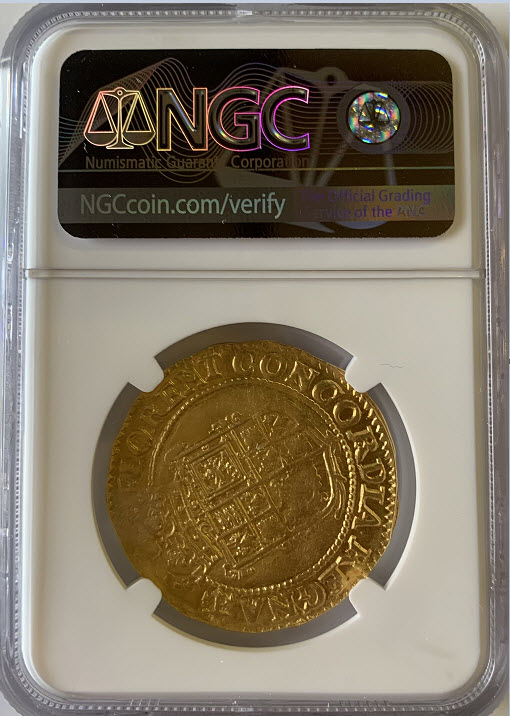 グレートブリテンチャールズ1世(1628-1631) ゴールド・ユナイト金貨NGC