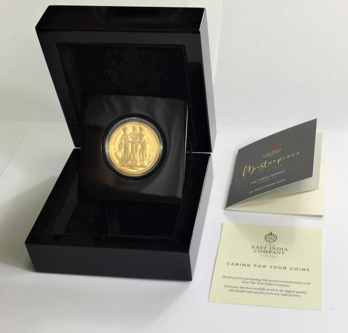 グレートブリテン領セントヘレナ島2021年マスターピーススリーグレーセス52.45グラム5ポンドクラウンパターン金貨オリジナル箱付き |  イギリスモダン 金貨・銀貨,セントヘレナ | | アンティークコイン金貨専門のゴールドコイン,