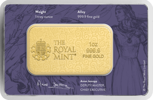 予約商品】グレートブリテン ウナとライオン 1トロイオンス 純金地金