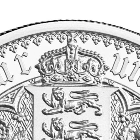 グレートブリテン2021年ニューゴシッククラウン10オンス10ポンド