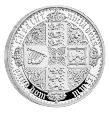 グレートブリテン2021年ニューゴシッククラウン5オンス10ポンド